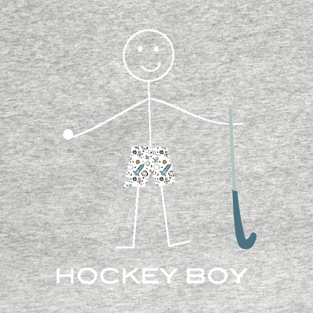 Funny Mens Field Hockey Guy by whyitsme